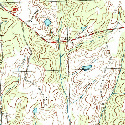 United States Geological Survey Amelia Court House, VA (1994, 24000-Scale) digital map