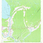 United States Geological Survey Amelia, LA (1966, 24000-Scale) digital map