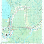 United States Geological Survey Amelia, LA (1994, 24000-Scale) digital map