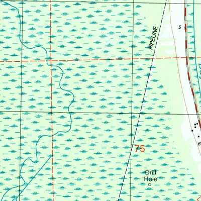 United States Geological Survey Amelia, LA (1994, 24000-Scale) digital map