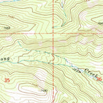 United States Geological Survey Amelong Creek, MT (1972, 24000-Scale) digital map