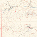 United States Geological Survey Amend Ranch, WY (1950, 24000-Scale) digital map