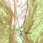 United States Geological Survey Amenia, NY-CT (1958, 24000-Scale) digital map