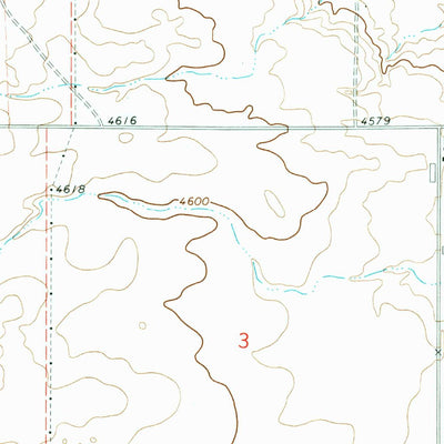 United States Geological Survey American Falls NW, ID (1971, 24000-Scale) digital map