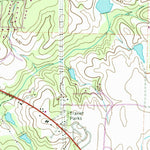 United States Geological Survey Americus, GA (1973, 24000-Scale) digital map