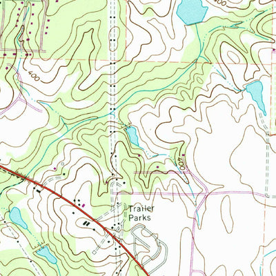 United States Geological Survey Americus, GA (1973, 24000-Scale) digital map
