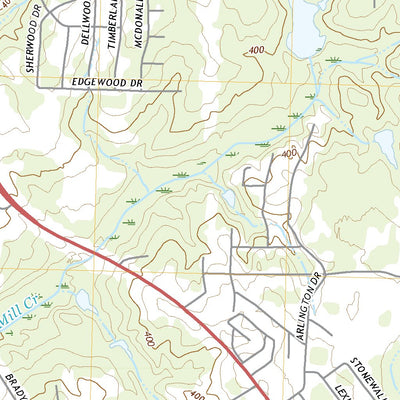 United States Geological Survey Americus, GA (2020, 24000-Scale) digital map