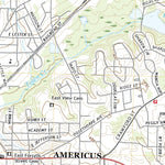 United States Geological Survey Americus, GA (2020, 24000-Scale) digital map