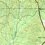 United States Geological Survey Americus, GA-AL (1981, 100000-Scale) digital map