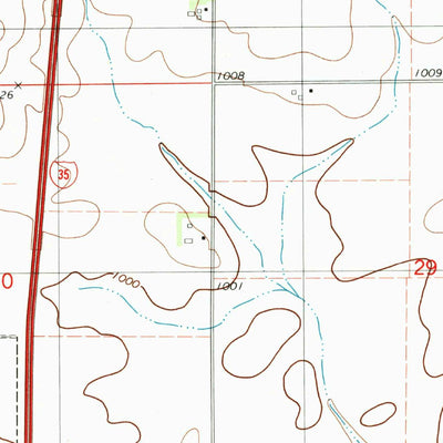 United States Geological Survey Ames East, IA (1975, 24000-Scale) digital map