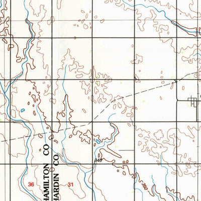 United States Geological Survey Ames, IA (1993, 100000-Scale) digital map