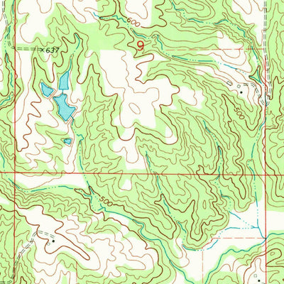 United States Geological Survey Ames, IL (1970, 24000-Scale) digital map