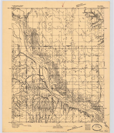 United States Geological Survey Ames, OK (1893, 62500-Scale) digital map
