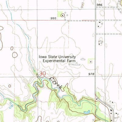 United States Geological Survey Ames West, IA (1975, 24000-Scale) digital map