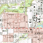 United States Geological Survey Ames West, IA (1975, 24000-Scale) digital map