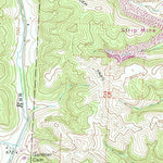 United States Geological Survey Amesville, OH (1960, 24000-Scale) digital map