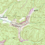 United States Geological Survey Amesville, OH (1960, 24000-Scale) digital map