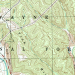United States Geological Survey Amesville, OH (1994, 24000-Scale) digital map