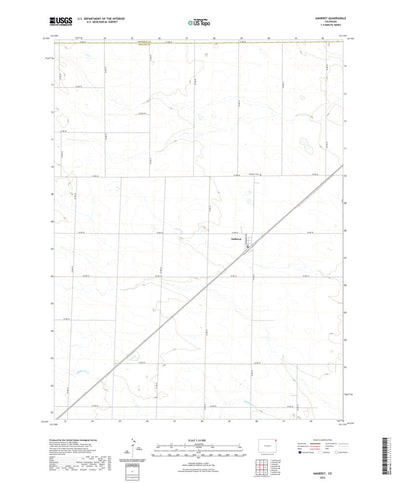 United States Geological Survey Amherst, CO (2022, 24000-Scale) digital map