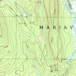 United States Geological Survey Amherst, ME (1988, 24000-Scale) digital map