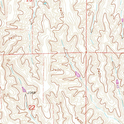 United States Geological Survey Amherst, NE (1961, 24000-Scale) digital map