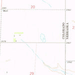 United States Geological Survey Amherst SE, CO-NE (1971, 24000-Scale) digital map
