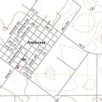 United States Geological Survey Amherst, TX (2022, 24000-Scale) digital map