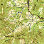 United States Geological Survey Amherst, VA (1939, 62500-Scale) digital map