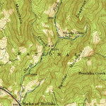 United States Geological Survey Amherst, VA (1939, 62500-Scale) digital map