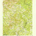 United States Geological Survey Amherst, VA (1952, 62500-Scale) digital map