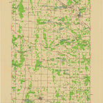 United States Geological Survey Amherst, WI (1957, 48000-Scale) digital map