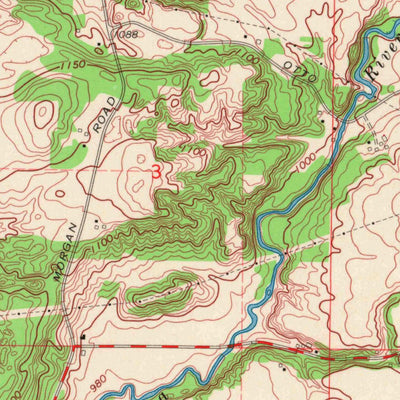 United States Geological Survey Amherst, WI (1969, 24000-Scale) digital map