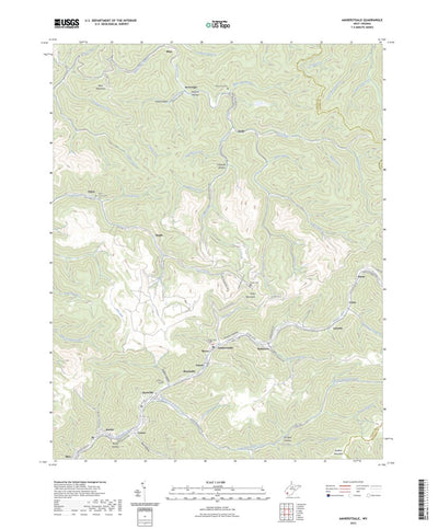 United States Geological Survey Amherstdale, WV (2023, 24000-Scale) digital map