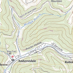 United States Geological Survey Amherstdale, WV (2023, 24000-Scale) digital map