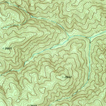 United States Geological Survey Amicalola, GA (1971, 24000-Scale) digital map