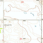 United States Geological Survey Amidon SE, ND (1973, 24000-Scale) digital map