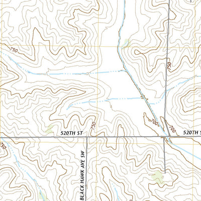 United States Geological Survey Amish, IA (2022, 24000-Scale) digital map