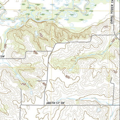 United States Geological Survey Amish, IA (2022, 24000-Scale) digital map