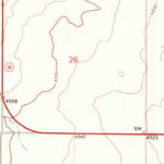 United States Geological Survey Amistad, NM (1971, 24000-Scale) digital map