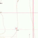 United States Geological Survey Amistad SE, NM-TX (1971, 24000-Scale) digital map