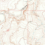 United States Geological Survey Amistad SE, NM-TX (1971, 24000-Scale) digital map