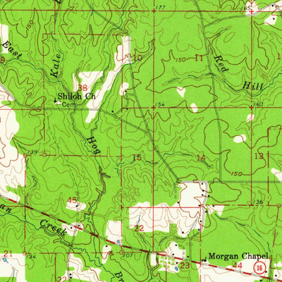 United States Geological Survey Amite, LA (1959, 62500-Scale) digital map