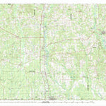 United States Geological Survey Amite, LA-MS (1983, 100000-Scale) digital map