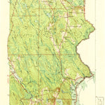 United States Geological Survey Amity, ME (1941, 62500-Scale) digital map