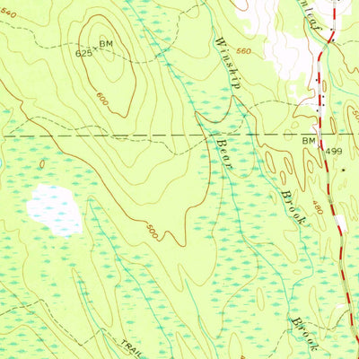 United States Geological Survey Amity, ME (1958, 62500-Scale) digital map