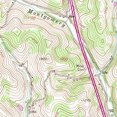 United States Geological Survey Amity, PA (1954, 24000-Scale) digital map