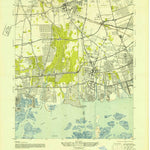 United States Geological Survey Amityville, NY (1947, 24000-Scale) digital map