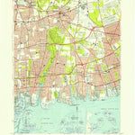 United States Geological Survey Amityville, NY (1954, 24000-Scale) digital map