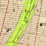 United States Geological Survey Amityville, NY (1954, 24000-Scale) digital map