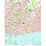 United States Geological Survey Amityville, NY (1969, 24000-Scale) digital map